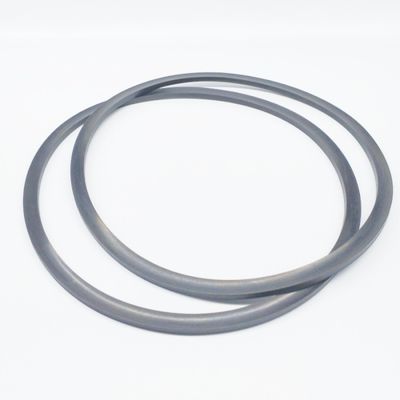 Black NBR90 Parbak Back Up Ring High Elasticity AS568 Series O Rings