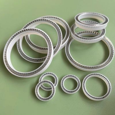 PTFE PEEK Material Spring Energized Seals For Canned Equipment High Temp Resistance