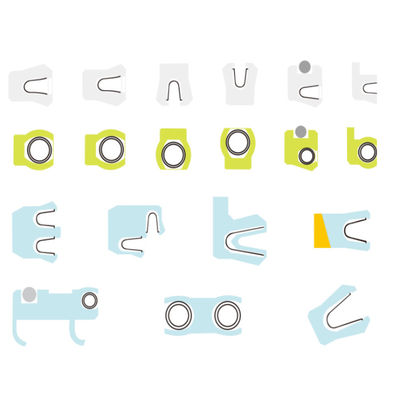 PTFE PEEK Spring Energized Seals Ultra Low Temp Petrochemical Semiconductor Seals