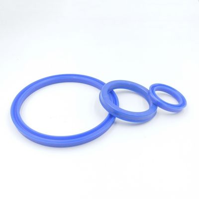 Single Acting Hydraulic Cylinder Seals , Hydraulic Piston Rings U Shaped UN 35x45x6