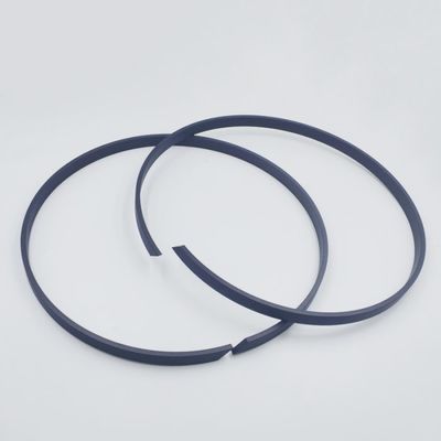 PTFE+25% Carbon Fiber Hydraulic Cylinder Piston Seals Acid Alkali Corrosion Resistant