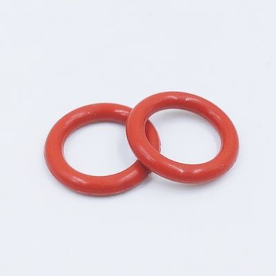 Red Color High Temperature Silicone O Rings Custom Heat Resistant Rubber O Rings OEM
