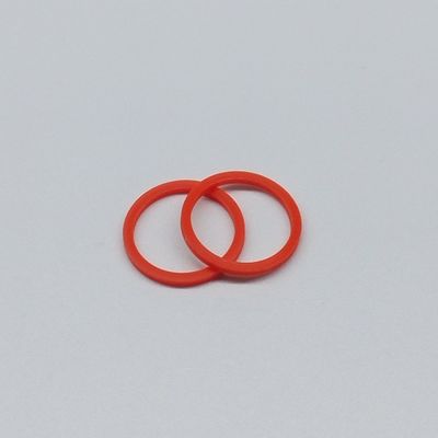Orange Red TPU Material Parker Backup Ring 65 Shore D High Elasticity 23 Mpa