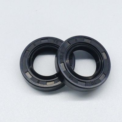 Brown Fkm Material Skeleton Oil Seal 80 Shore A TC Type OEM Customizable Size