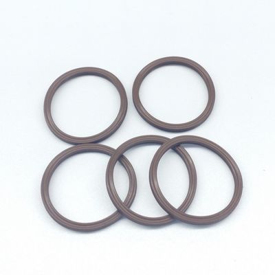 AS124 Brown FKM Material X RING Seal Wire Diameter 2.62mm quad ring seals