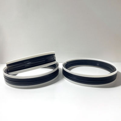 TPM combined piston seal, a hydraulic piston seal made of NBR and PTFE materials, model TPM-393295/393314