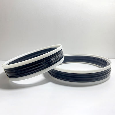 TPM combined piston seal, a hydraulic piston seal made of NBR and PTFE materials, model TPM-393295/393314