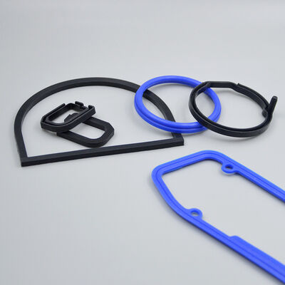 Custom-processed Rubber And Silicone Heat-resistant Non-standard Sealing Rings And Irregular Parts